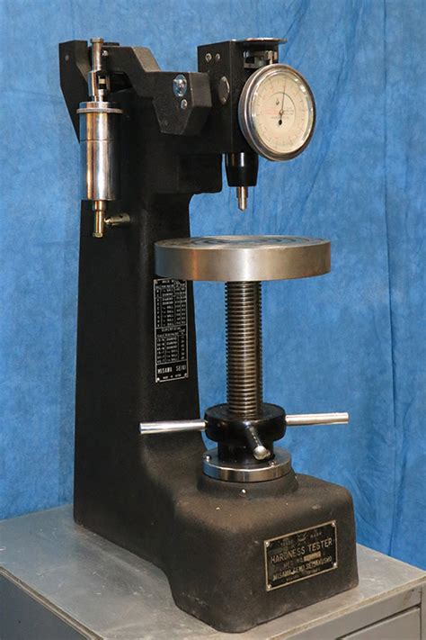 misawa seiki hardness tester|manual rockwell hardness tester.